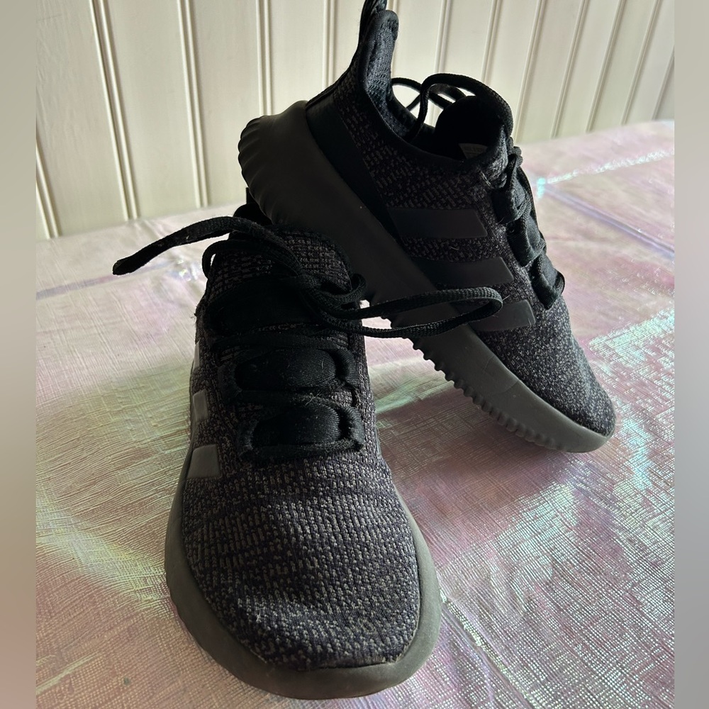 Kids Black Adidas Sneakers